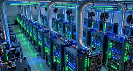 efficient cooling and power