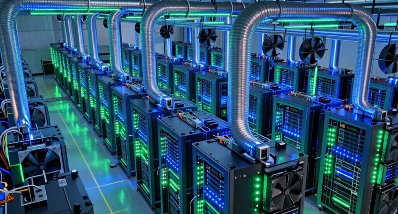efficient cooling and power