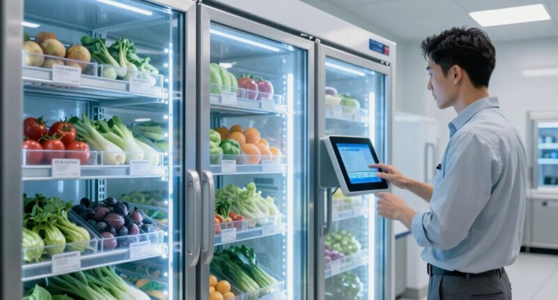 enhanced user friendly cold storage