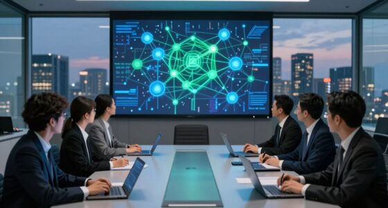 public companies emphasize blockchain