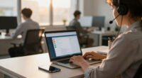 Customer service + BPO. The operational-scale displacement.