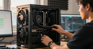How to Reduce Heat and Noise in a High-Power AI Workstation