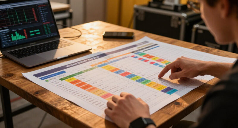Best Practices For Solo-Performer Show-Day Run Sheets