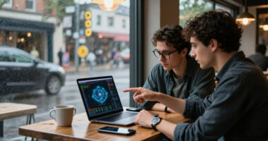 Reading This Month’s AI News With Dots, Bots, And Math!